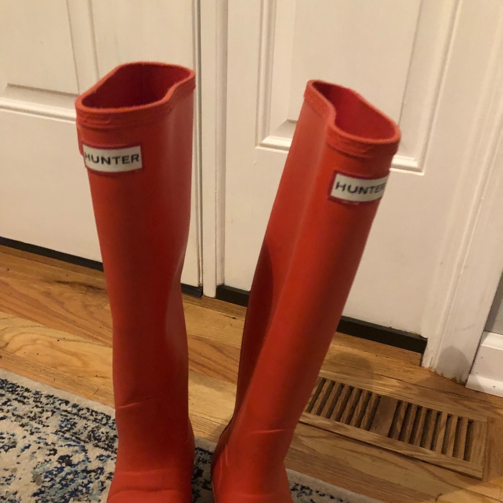 Hunter tall boots